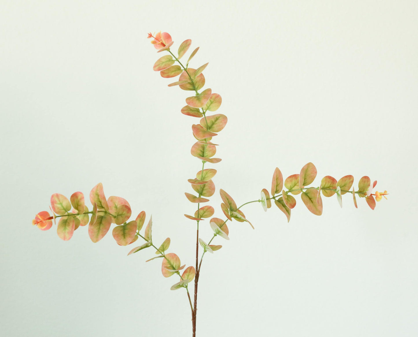 31” Real Touch Eucalyptus in Sage Green w Burgundy detail| Faux Fall Greenery, DIY Centerpiece |Florals |Wedding| Home Decorations