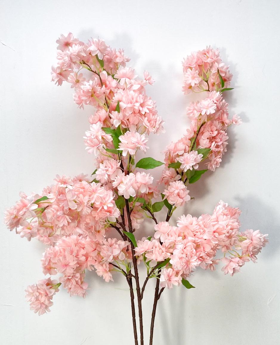 39" Artificial Cherry Blossom Branch in Cream White, Faux Spring Flowers, DIY Centerpiece |Florals |Wedding|Home Decorations |Gifts For Her