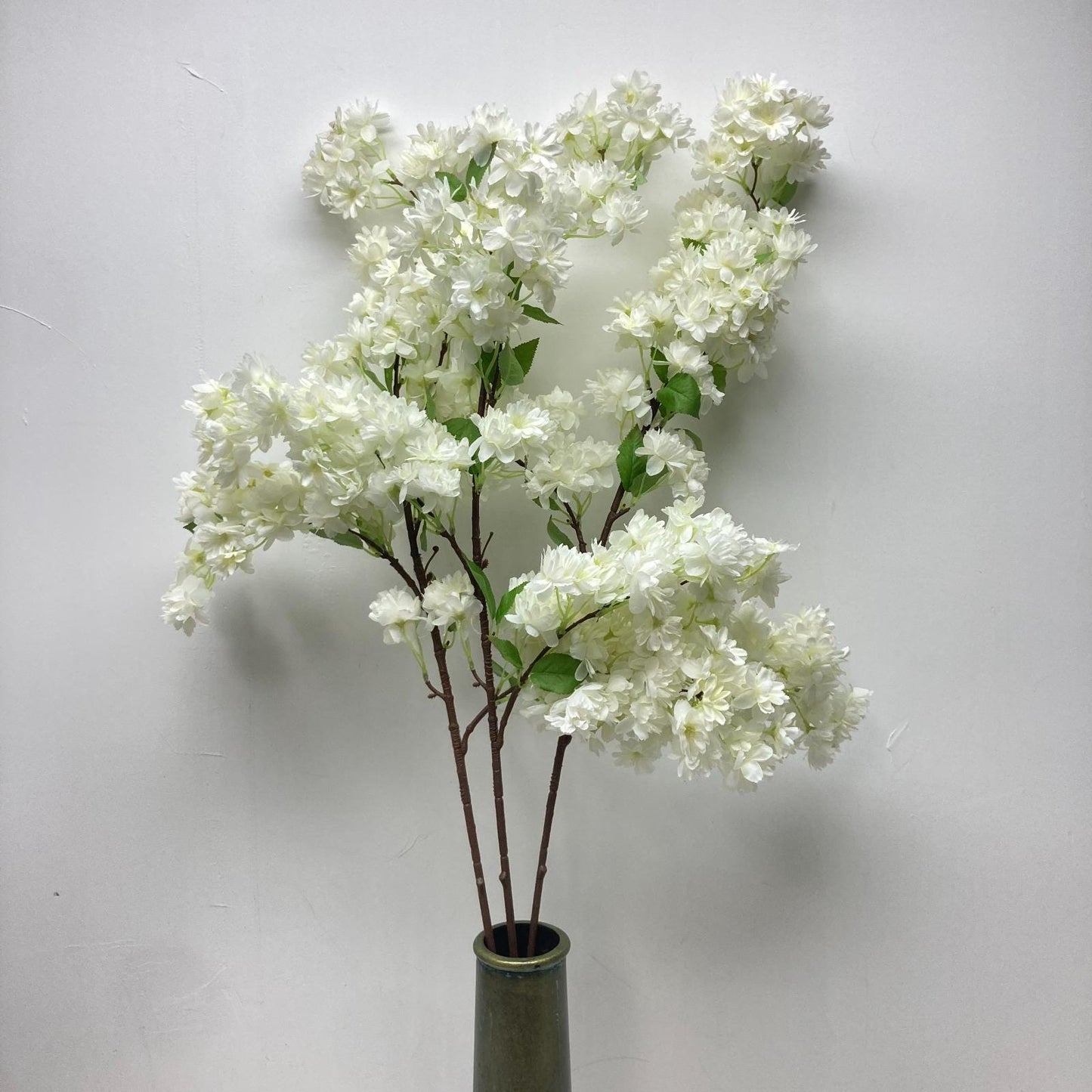 39" Artificial Cherry Blossom Branch in Cream White, Faux Spring Flowers, DIY Centerpiece |Florals |Wedding|Home Decorations |Gifts For Her