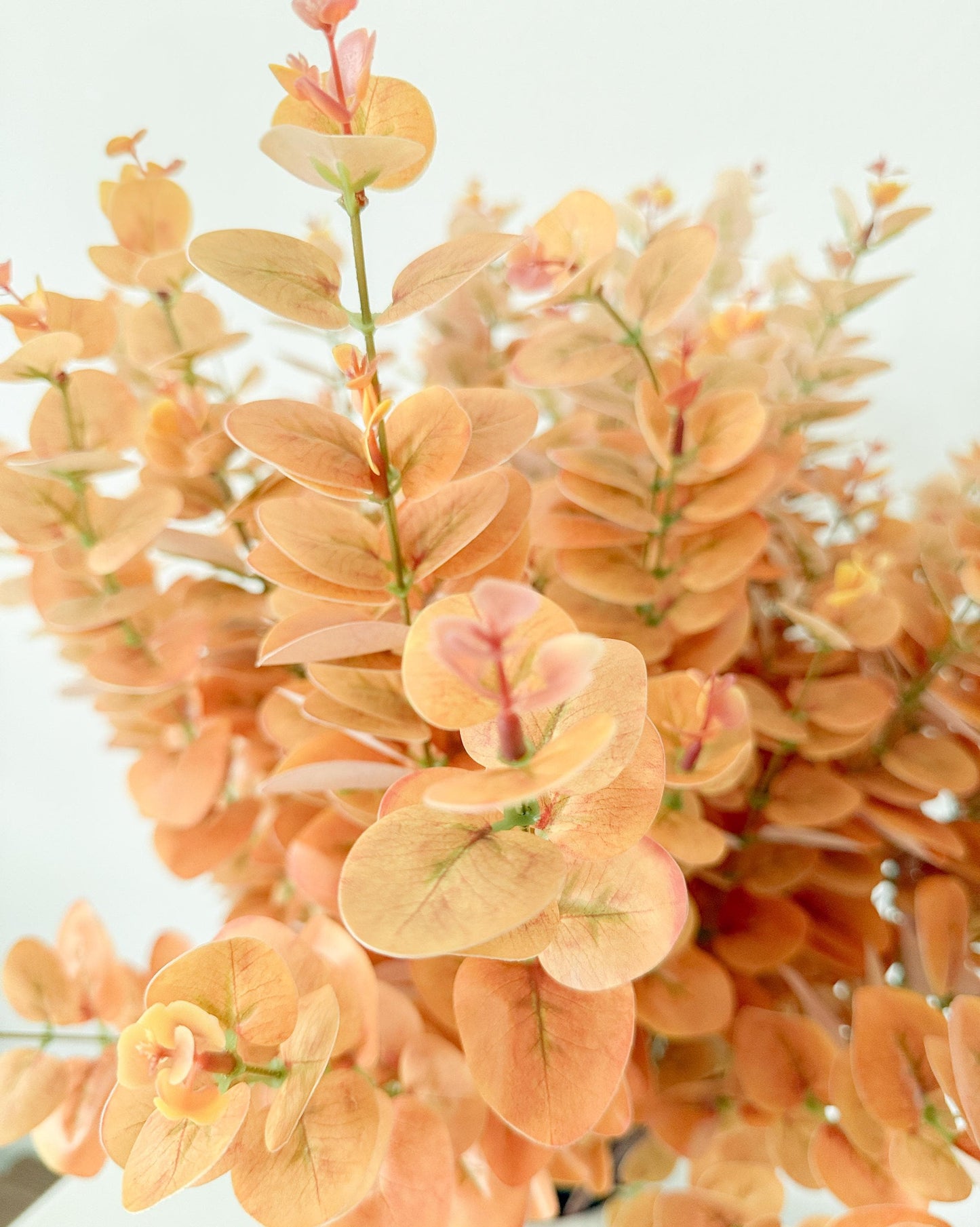 31” Real Touch Eucalyptus in Mustard Yellow, Faux Fall Greenery, DIY Centerpiece |Florals |Wedding| Home Decorations |Gifts For Her