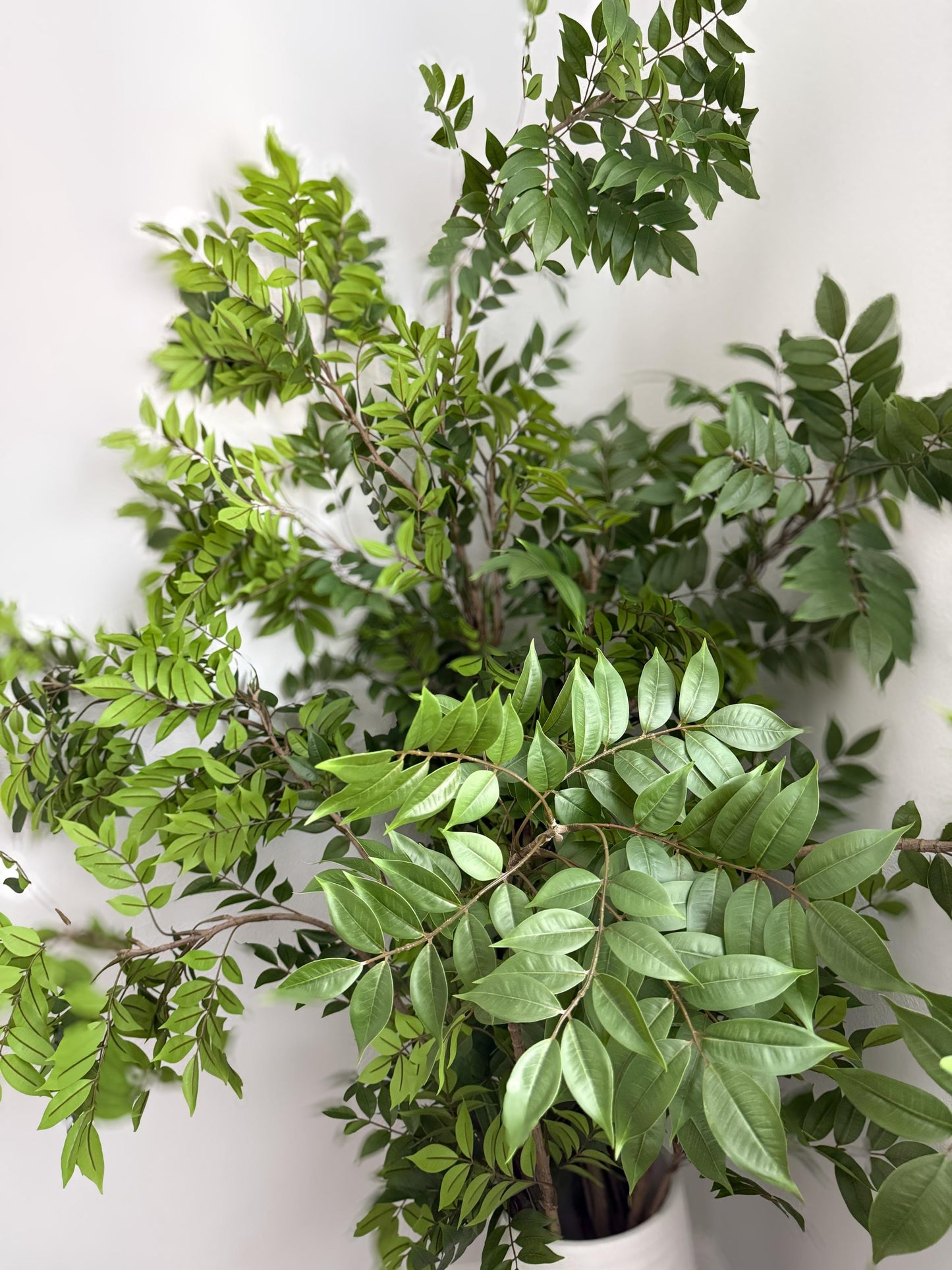 5.4ft Large size Artificial Tree Greenery Branch in Green, Faux Spring Foliage, DIY Centerpiece | Florals | Wedding | Home Decorations