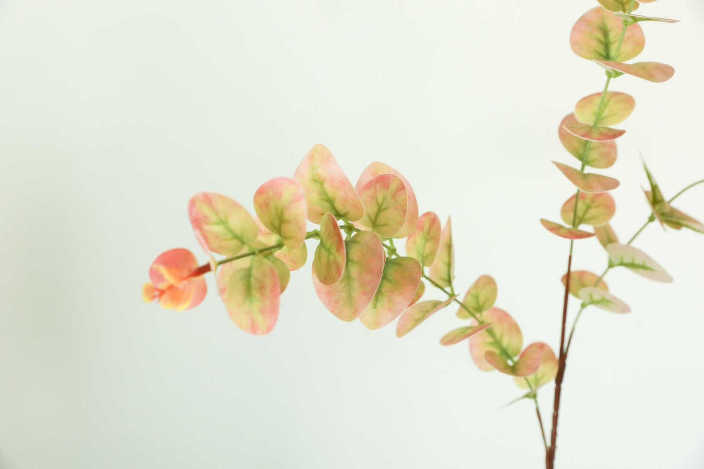 31” Real Touch Eucalyptus in Sage Green w Burgundy detail| Faux Fall Greenery, DIY Centerpiece |Florals |Wedding| Home Decorations