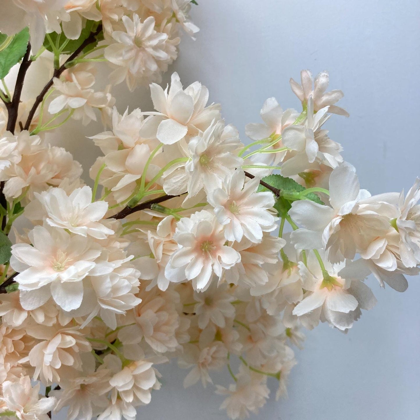 39" Artificial Cherry Blossom Branch in Cream White, Faux Spring Flowers, DIY Centerpiece |Florals |Wedding|Home Decorations |Gifts For Her