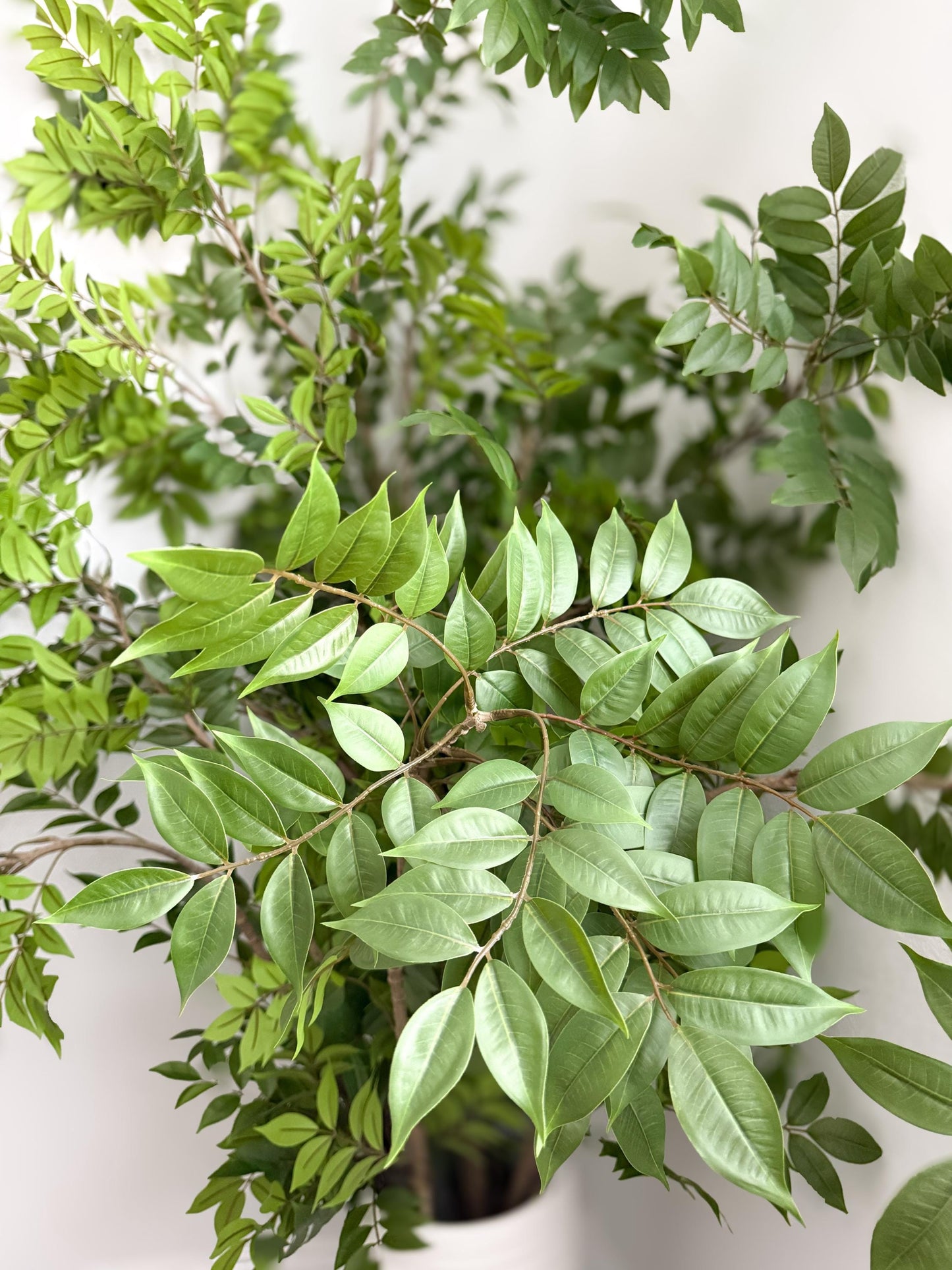 5.4ft Large size Artificial Tree Greenery Branch in Green, Faux Spring Foliage, DIY Centerpiece | Florals | Wedding | Home Decorations
