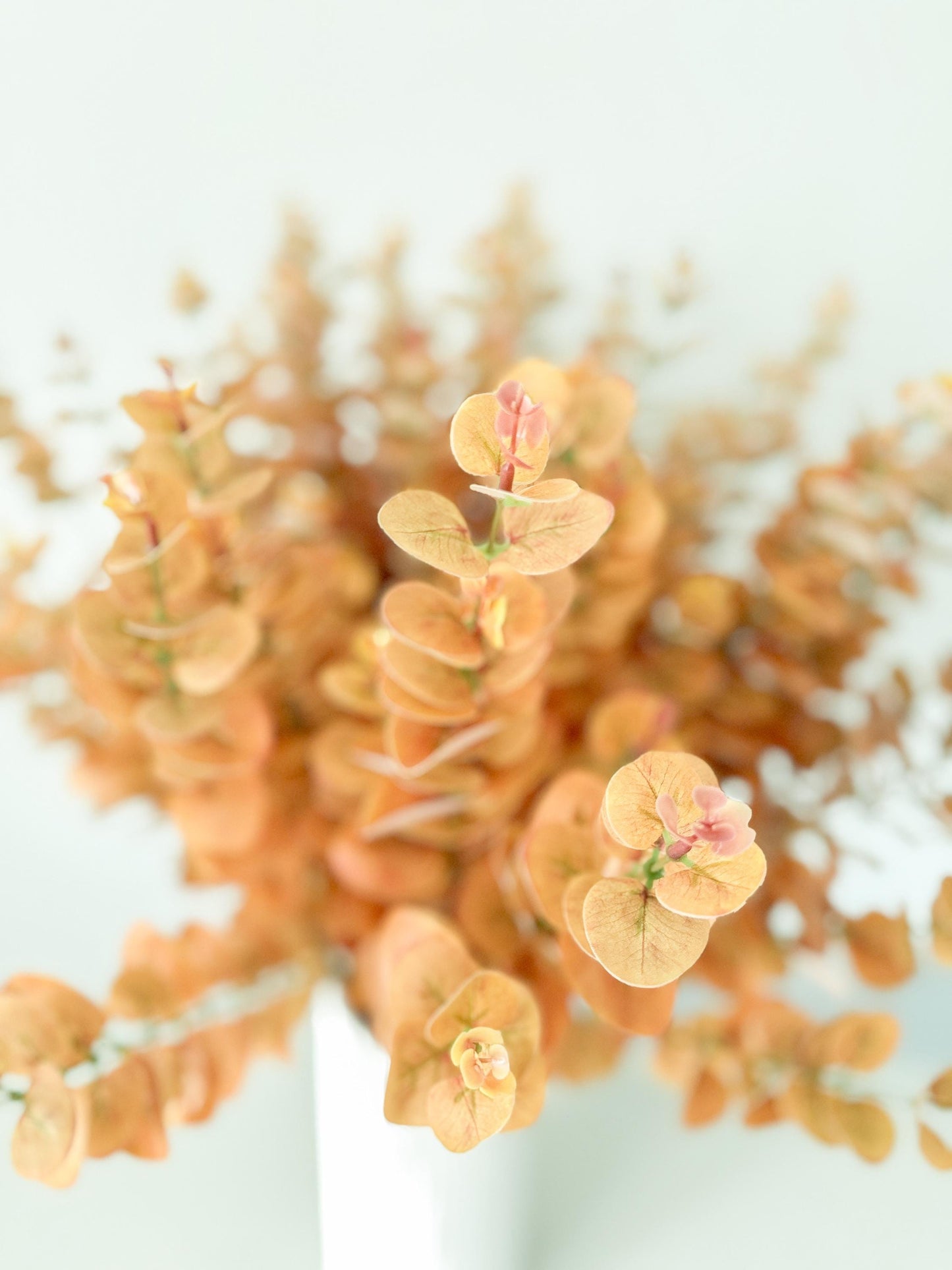 31” Real Touch Eucalyptus in Mustard Yellow, Faux Fall Greenery, DIY Centerpiece |Florals |Wedding| Home Decorations |Gifts For Her