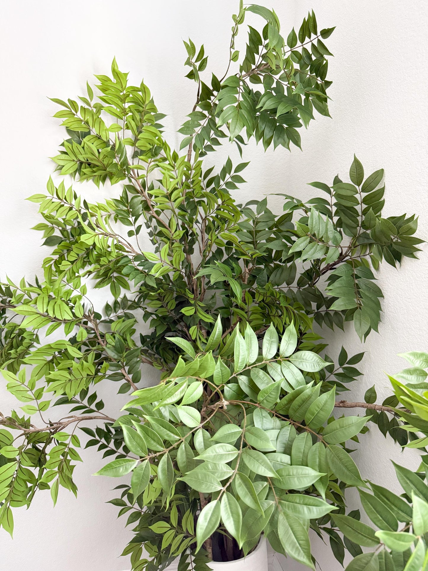 5.4ft Large size Artificial Tree Greenery Branch in Green, Faux Spring Foliage, DIY Centerpiece | Florals | Wedding | Home Decorations