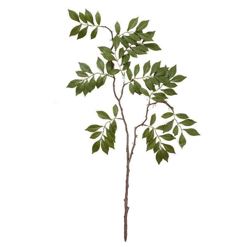 34" Artificial Wisteria Greenery Branch in Green, Faux Spring Foliage, DIY Centerpiece |Florals |Wedding|Home Decorations |Gifts For Her